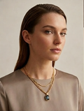 Collana con pietra