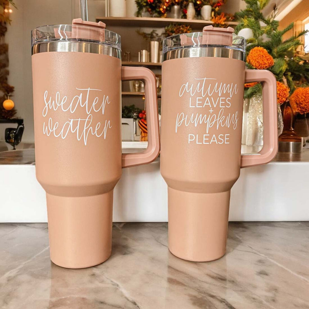 Tumbler "Sweater Weather"