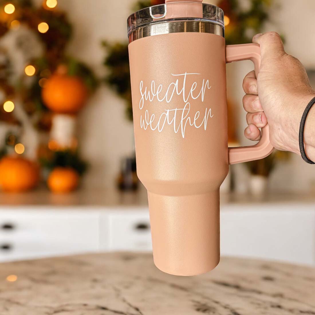 Tumbler "Sweater Weather"