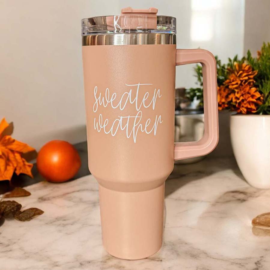 Tumbler "Sweater Weather"